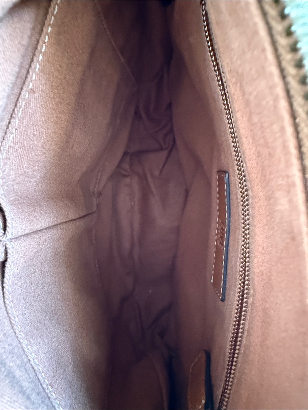 FRYE Timeless Leather Crossbody Bag in Cognac - Picture 3 of 16
